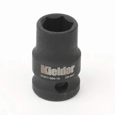 Image of KWT 384 10 Kielder 3/8&quot; Short Impact Socket (10mm)