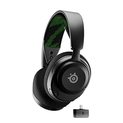 Image of SteelSeries Arctis Nova 4X Wireless Multi Platform Gaming Headset — 360 Spatial Audio 2.4GHz High Speed 36 Hr Battery USB C ClearCast Gen 2 Mic Xbox Series XS, PC, PS5, Switch