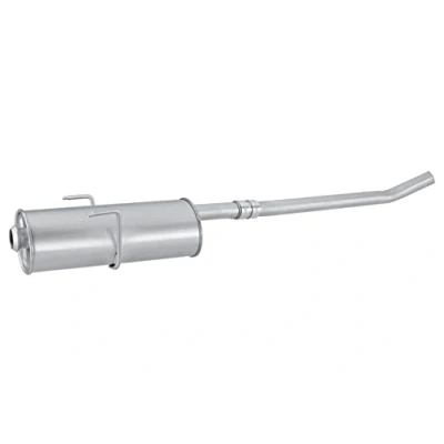 Image of 171752, 171753, 1717C3, 9456123480, 9456171580 Middle Silencer HELLA 8LC 366 023 801 Centre with mounting parts