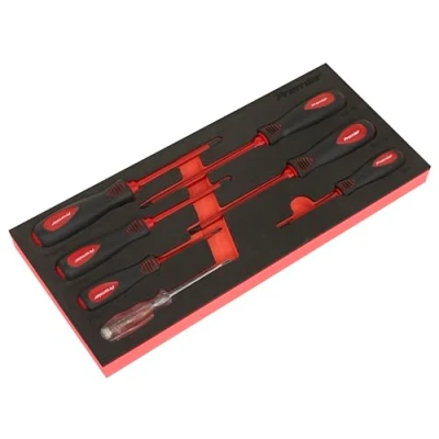 Image of Sealey Premier Screwdriver Set 7pc, VDE Approved