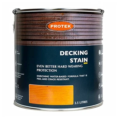 Image of Protek Decking Stain Black 2.5 litres