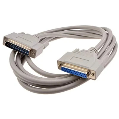 Image of kenable 25 Pin Parallel Male To Female Extension Cable 3m [3 metres]