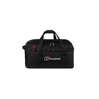 Image of Berghaus Unisex Expedition Mule 100L Holdall Lightweight Water Resistant Bag for Men and Women, Black, 100 Litres