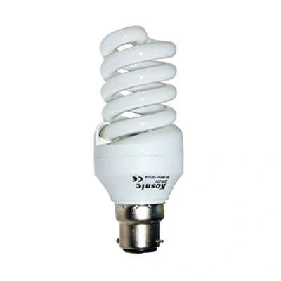 Image of Kosnic B22 11 Watt 110 V 2700 K Energy Saving Light Bulb Spiral Sitelight Lamp