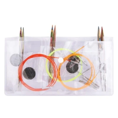 Image of KnitPro Symfonie Interchangeable Needle Starter Set, Multi Color