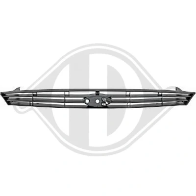 Image of 01064577, 1070137, 1071963, 1071969, 1076205 Radiator Grill DIEDERICHS Priority Parts 1415041 black FORD: Focus Mk1 Hatchback