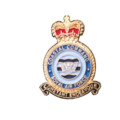 Image of RAF Coastal Command Lapel Pin Royal Air Force Military Badge