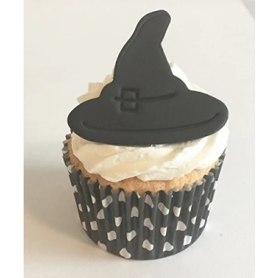 Image of 6 Spooky Sugar Witches Hats Made with Love &amp; Imagination in The UK!