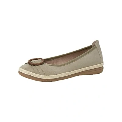 Image of Jana Women&#039;s 8 22161 20 Ballet Flat, Sage, 6.5 UK