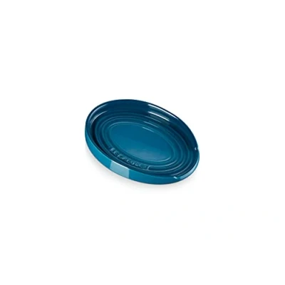 Image of Le Creuset Deep Teal Stoneware Spoon Rest