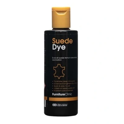 Image of Suede Dye 125ml Used to Restore or Change the Colour of Shoes, Clothes, Handbags &amp; Furniture (125ml, Dark Brown)