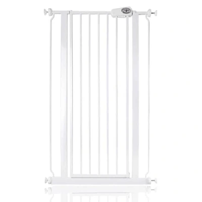 Image of Bettacare Child and Pet Gate, 75cm 83cm, Slate Grey, Extra Tall Gate 104cm in Height, Pressure Fit Stair Baby suitable for Dog or Barrier, Easy Installation