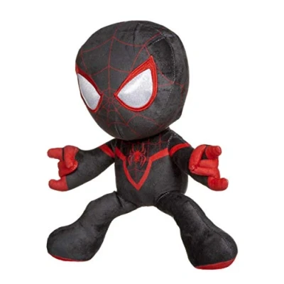 Image of Marvel 12&quot; Black Spider man Far From Home Soft Plush Toy