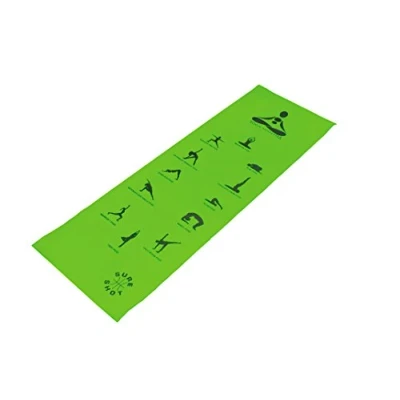 Image of Sure Shot Yoga Exercise Mat, Lime Green, 180 x 60 cm