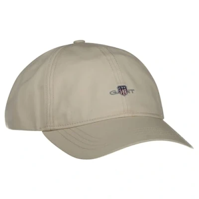 Image of GANT Shield Cotton Twill Cap Baseball, Navy, One Size