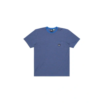 Image of Quiksilver Kentin Print Tshirt, Size: XXL, Blue