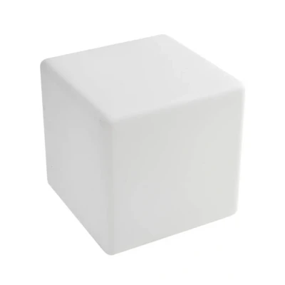 Image of Lindby rechargeable LED patio light Cubara, cube, plastic