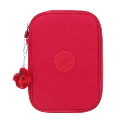 Image of Kipling 100 PENS Large pencase, Pouches, Cases, True Pink (Pink)