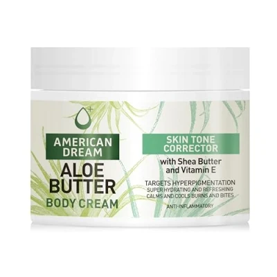 Image of American Dream Aloe Butter Body Cream with Shea &amp; Vitamin E 500ml