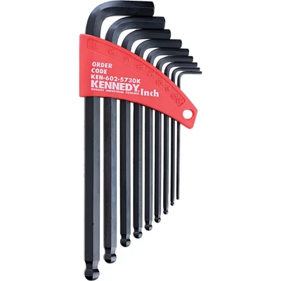Image of Kennedy 7 Piece Metric Hex Key Set, Ball End