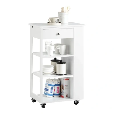 Image of SoBuy Kitchen Trolley Storage Cart,FKW12 II W