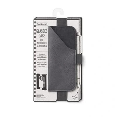 Image of if Bookaroo Glasses Case Charcoal