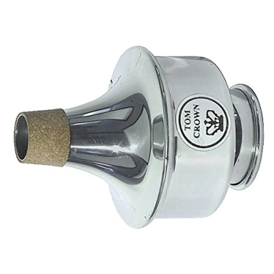 Image of Tom Crown mute Wow piccolo trumpet, aluminium body
