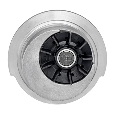 Image of 1334046, 1334066 Water pump VALEO 506308 with belt pulley gaskets/seals without lid VAUXHALL: Corsa Mk2, Vectra Mk1 CC, Saloon