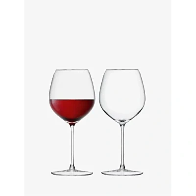 Image of LSA Wine Red Glass 400ml Clear Set of Two