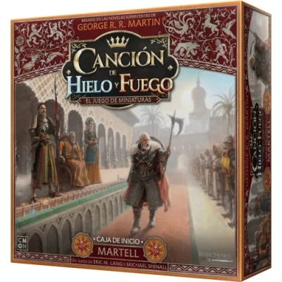 Image of Edge Entertainment CMON Song of Ice and Fire Martell Starter Box Game Miniatures in Spanish