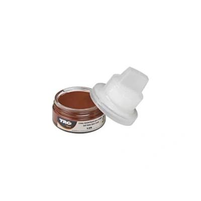 Image of TRG The One Self Shine Shoe Cream, Cream with Natural waxes, 129 Light Brown, 50 ml