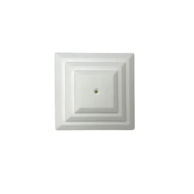 Image of Linic Plastics Pack of 10 Plastic Fence Post Caps in White to fit a 3&quot; Square Post, Rot Proof. (GT0044). UK Made. Free Postage