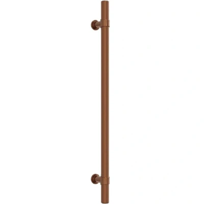 Image of vidaXL 10 pcs Cabinet Handles 224mm Bronze Stainless Steel Vintage Design, Easy Grasp, Corrosion and Rust Resistant, Suitable for Various Furniture