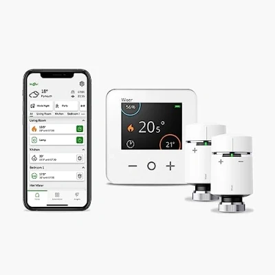 Image of Drayton by Schneider Electric Multi Zone Smart Thermostat and 2 Radiator Kit Combination Boilers Only Heating Control