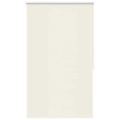 Image of vidaXL Roller Blind Blackout 80 x 175 cm in Off White Full Light Reduction Thermal Insulating Window Covering Easy Installation Child Safety Precautions