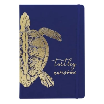 Image of Robert Frederick Premium B5 Lined Notebook Journal Turtley Awesome Turtle Design