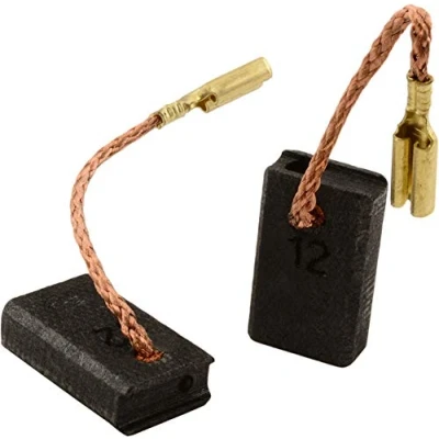 Image of Buildalot Carbon Brushes for METABO WEP 14 150 Quick Grinder 5x10x16mm 2.0x3.9x6.3&#039;&#039; with Automatic Stop