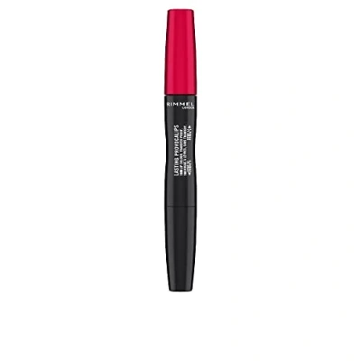 Image of Rimmel Lasting Provocalips Liquid Lipstick Kiss The Town Red