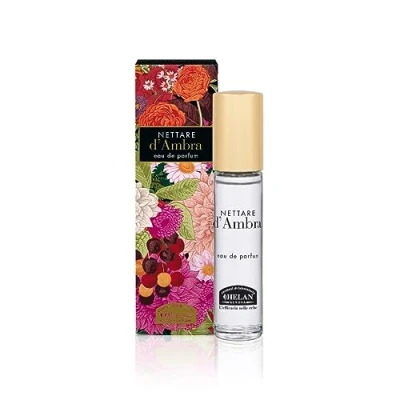 Image of Helan Nettare D&#039;Ambra Perfume for Women with Amber Notes, Eau de Parfum Floral Hints, Travel Bottle, Holiday Essentials Women, Feminine Fragrance Made in Italy, 10 ml