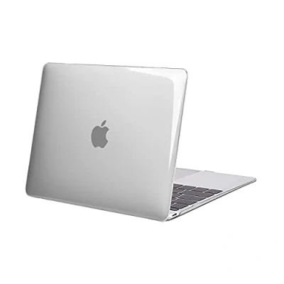Image of MOSISO Plastic Hard Shell Case Cover Compatible with MacBook 12 Inch Retina Display Model A1534 (Version 2017 2016 2015), Crystal Clear