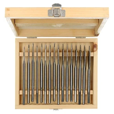 Image of 16pc Flat Wood Drill Bit Set/Woodworking/Carpentry Tools 6mm 38mm TE558