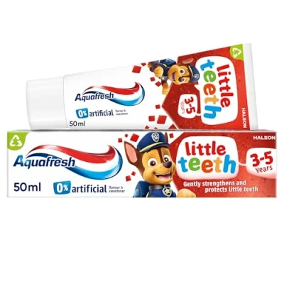 Image of Aquafresh Kids Toothpaste Little Teeth 3 5 Years 50 ml