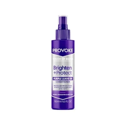 Image of PROVOKE Touch of Silver Leave in Conditioner, Protects against Heat Damage and Split Ends, 150 ml