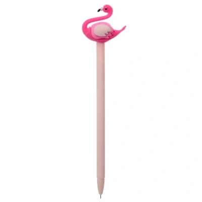 Image of Puckator Flamingo Pinks Fine Tip Pen Cute Cool Aesthetic Non Smudge Pens for School Office Writing Drawing Journaling Collage Essentials Stationary Set