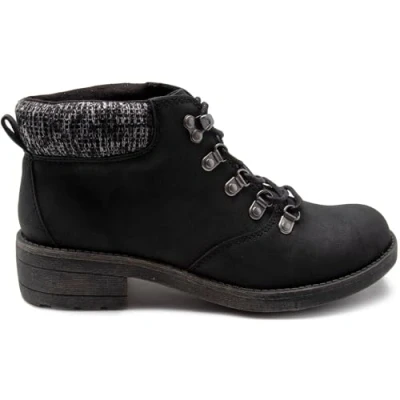 Image of Rocket Dog Womens Train Ankle Boots Black 3 UK