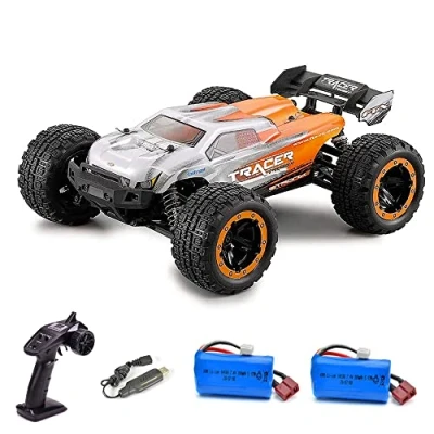 Image of FTX Tracer RC Orange Truggy Truck RTR Radio/Remote Controlled Car Bundle w/Battery