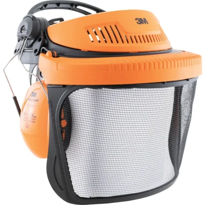 Image of 3M Peltor G500 Forestry Headgear Visor &amp; Optime I Ear Muff