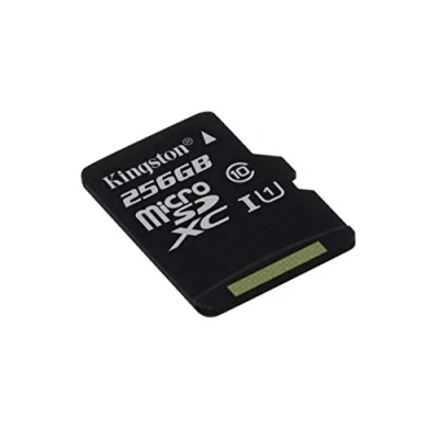 Image of Kingston Canvas Select (SDCS/256GBSP) MicroSD Class 10 UHS I Speeds Up to 80 MB/s Read (Card only) Bring Your HD Videos Life