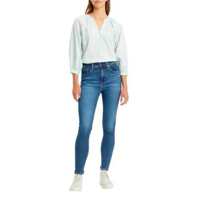 Image of Levi&#039;s 721™ High Rise Skinny Women&#039;s Jeans, Blue Wave Mid, 24W / 32L