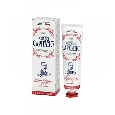 Image of Pasta del Capitano Toothpaste Recipe 1905 Original 25ml